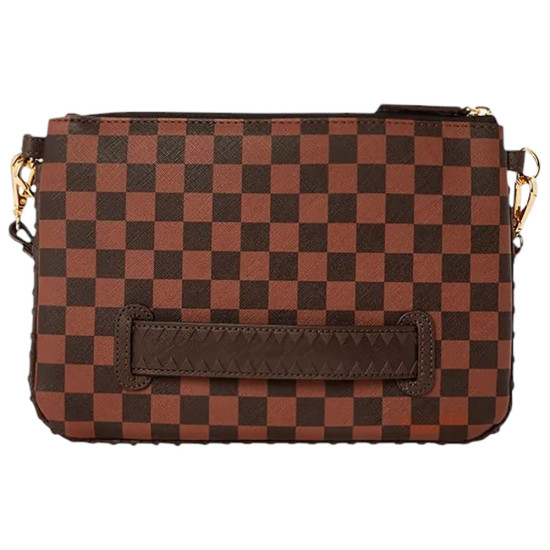 Sprayground Τσαντάκι Core Embossed Check Cross-Over Clutch
